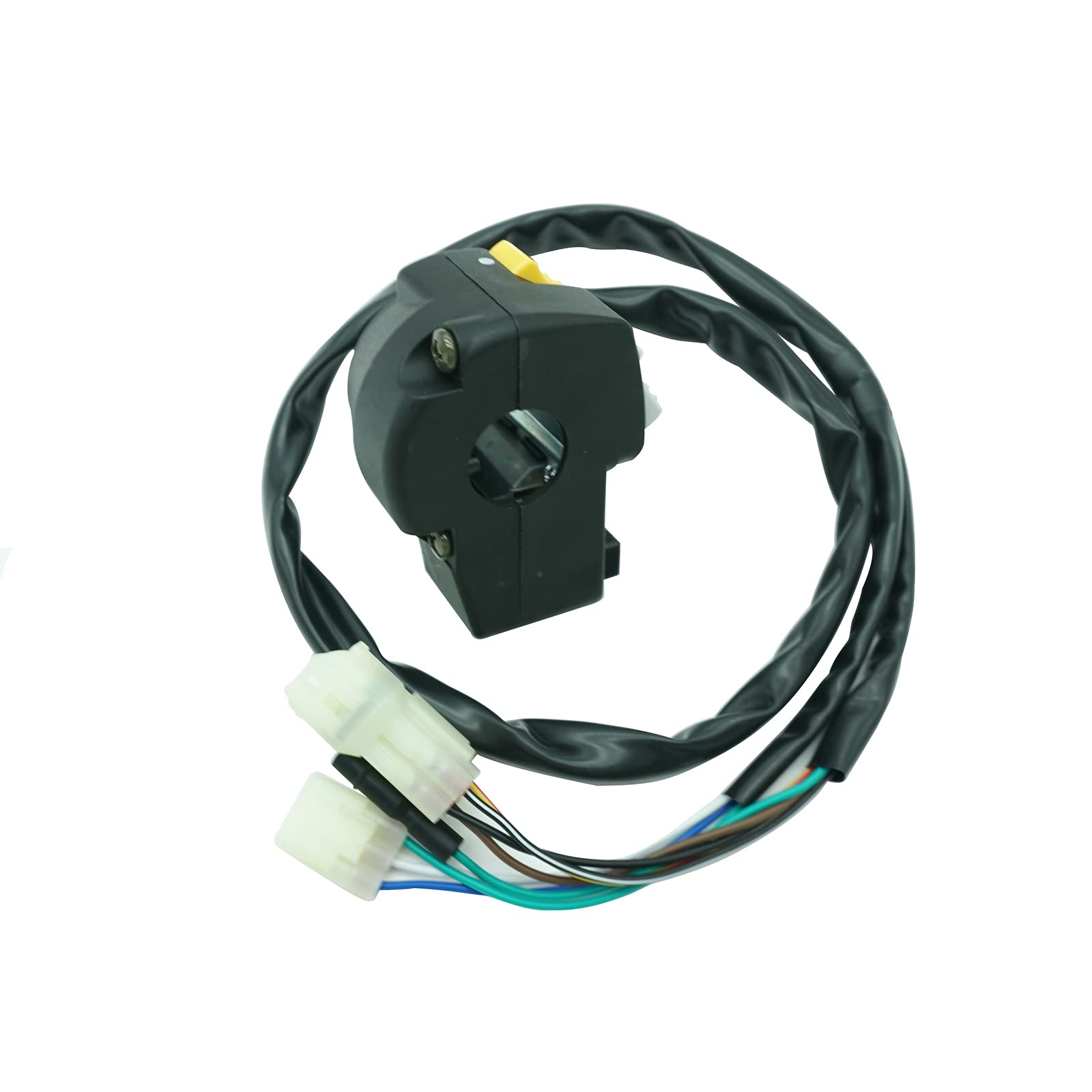 M MATI Left Handlebar Start Kill Stop Headlight Switch for Honda TRX250 TRX250EX 2006-2007, Model 35200-HN6-A31, Black