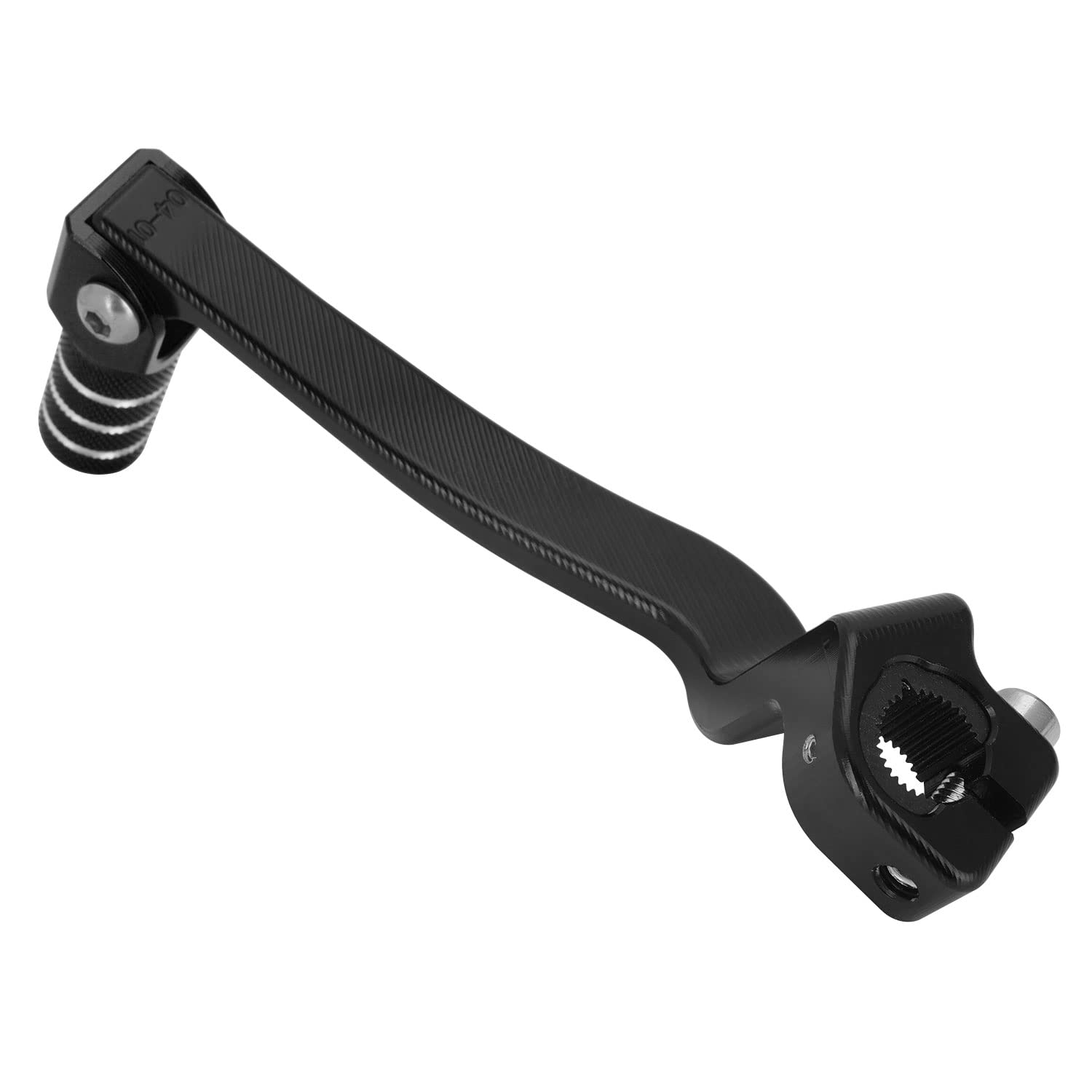 JFG RACING KLX 110 Shift Lever - CNC Aluminum Gear Shifter, Black, for KLX110 KLX110L (2010-2023), Model Y14150412