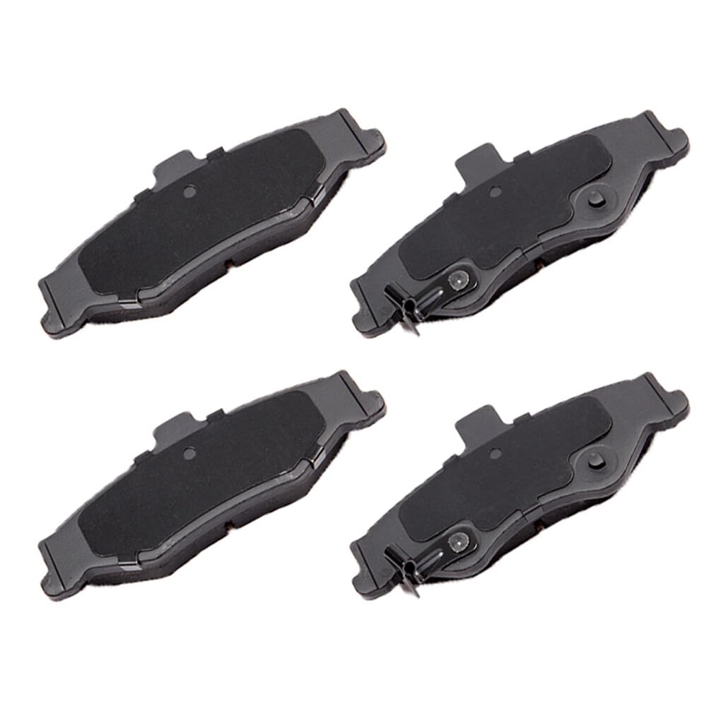 Cciyu D750 Rear Semi-Metallic Disc Brake Pads Kit For Chevrolet Camaro 1998-2002,For Pontiac Firebird 1998-2002 4Pcs