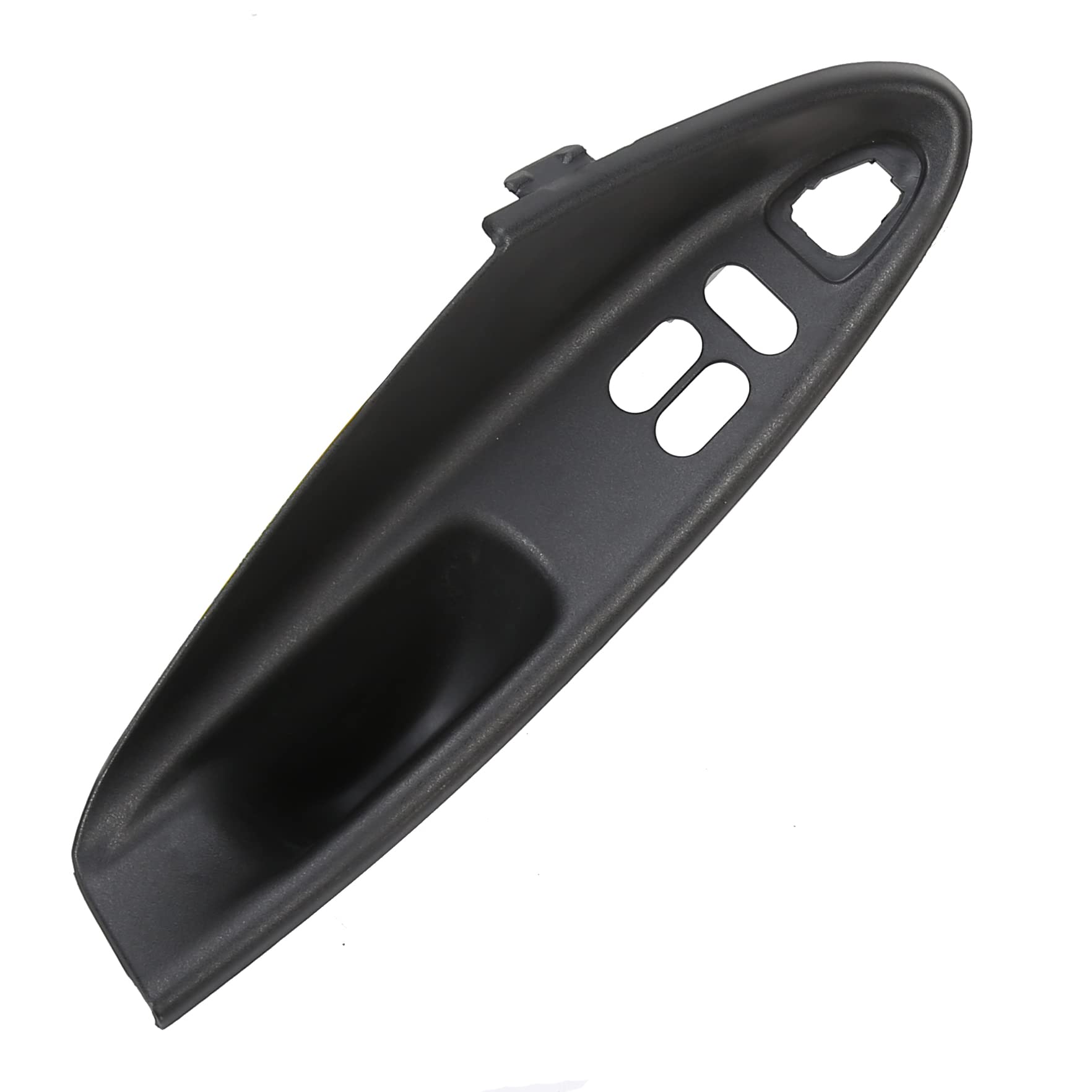ECOTRIC Door Panel Pull Handle for 1994-2004 Mustang, Black, Plastic, Model CA-92, Pair Set for 2-Door Coupe