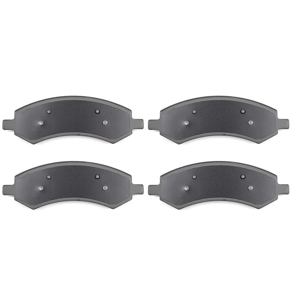 Cciyu D1084 Front Ceramic Disc Brake Pads Kit For Chrysler Aspen For Dodge Dakota Durango Ram 1500 For Jeep Wrangler For Mitsubi