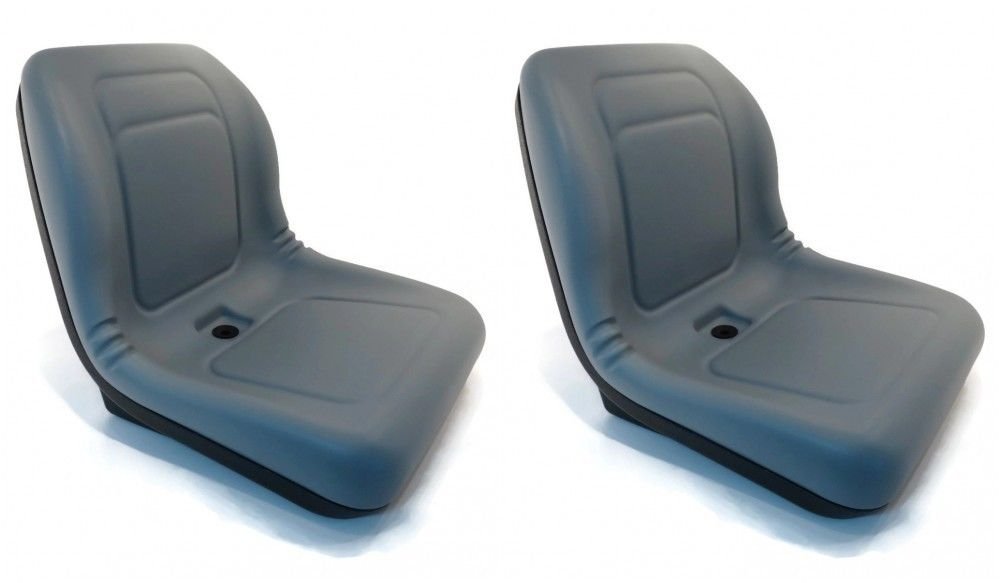 A&I Products HIGH Back Seats for Toro Workman UTV, Gray, Plastic, Model LGT100 GR x 2
