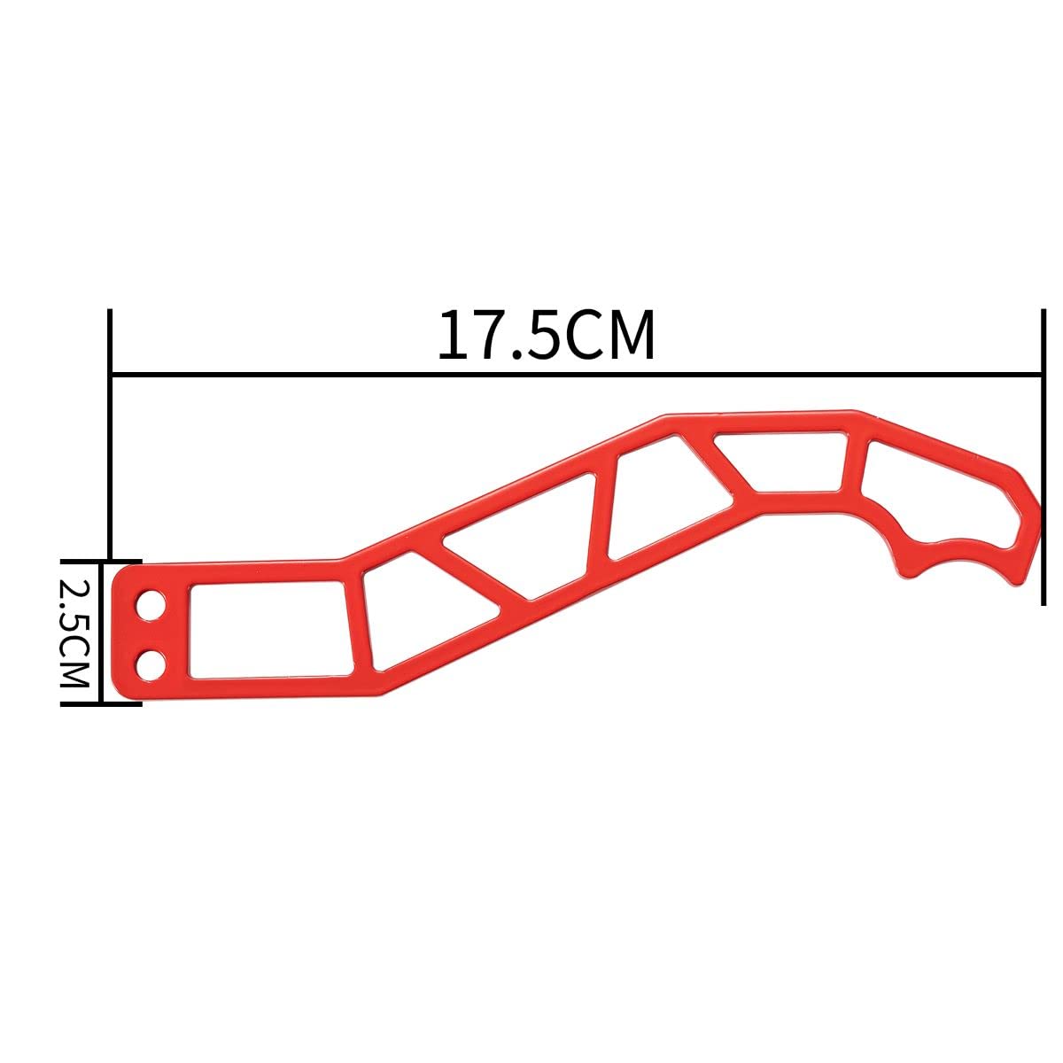 Dicater 4Pcs X3 Door Handle Latches Compatible With Can-Am Maverick X3 X Ds Rs Turbo R Max 2 & 4 Door 2017 2018 2019 2020 2021 2022 2023,Red