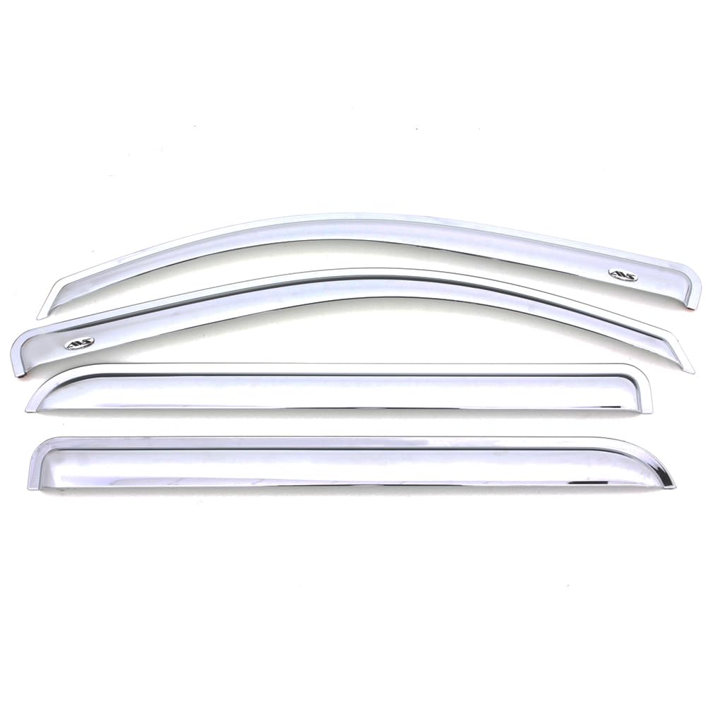 Auto Ventshade [AVS] Outside Mount Ventvisor / Rain Guards | Fits 2011  2024 Ford Ranger T6, 2019  2024 Ford Ranger, Crew & Su