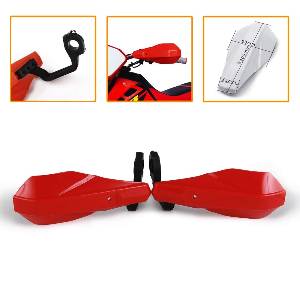 Anxin Handguards 7/8'' And 1 1/8'' Hand Guard Handlebar Brush Protection For Crf50F Crf110 Crf110F Crf125 Crf150 Xr50 Xr150 Crf1