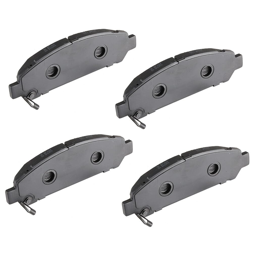 Cciyu D1401 Front Ceramic Disc Brake Pads Kit For Toyota Venza 2009-2016 4Pcs