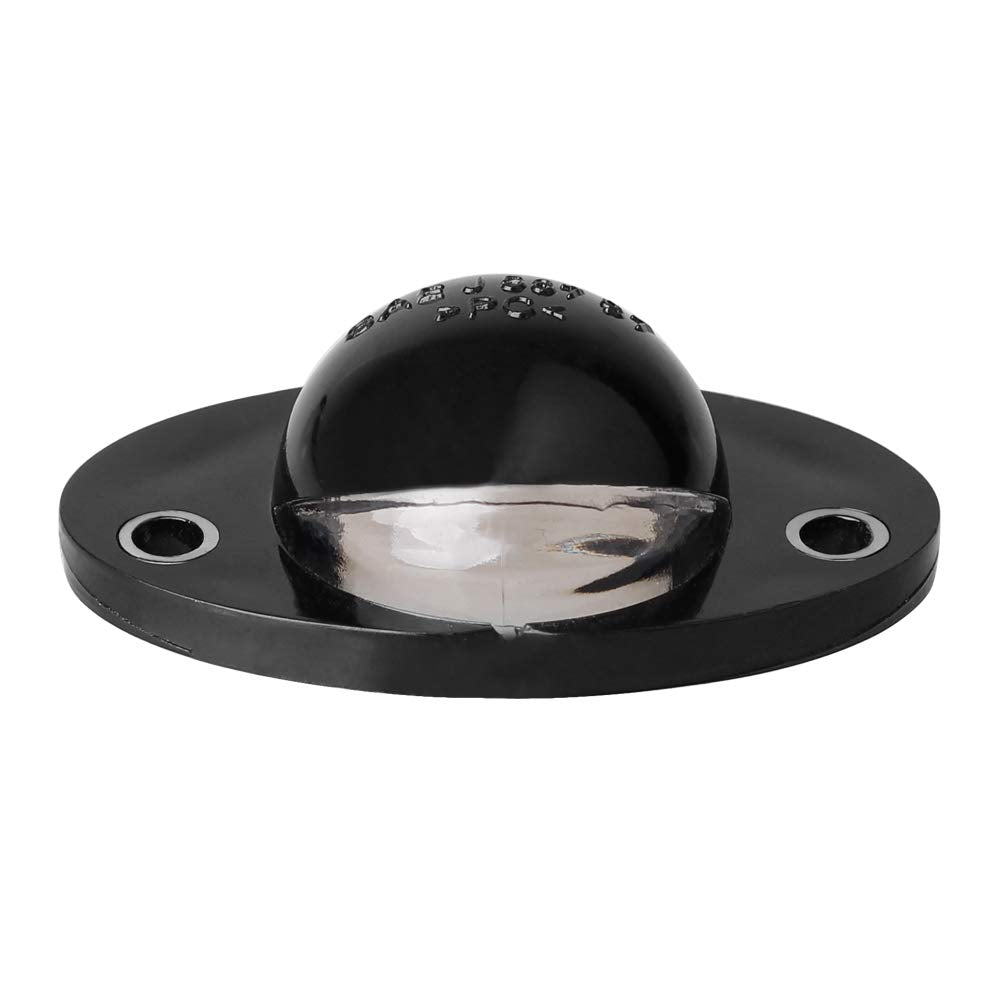 HERCOO License Plate Lights for 1994-2002 Dodge Ram, Black Housing, Pack of 2, Model 4332994717, Aftermarket Replacement