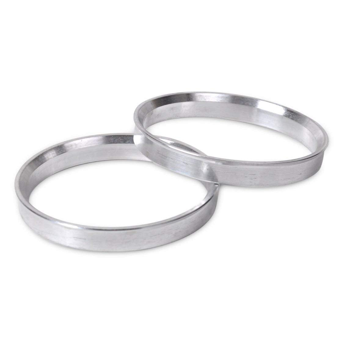 Zhteapr 4Pcs Wheel Hub Centric Rings 67.1 To 64.1 - Od=67.1Mm Id=64.1Mm - Aluminium Alloy Wheel Hubrings 64.1 To 67.1