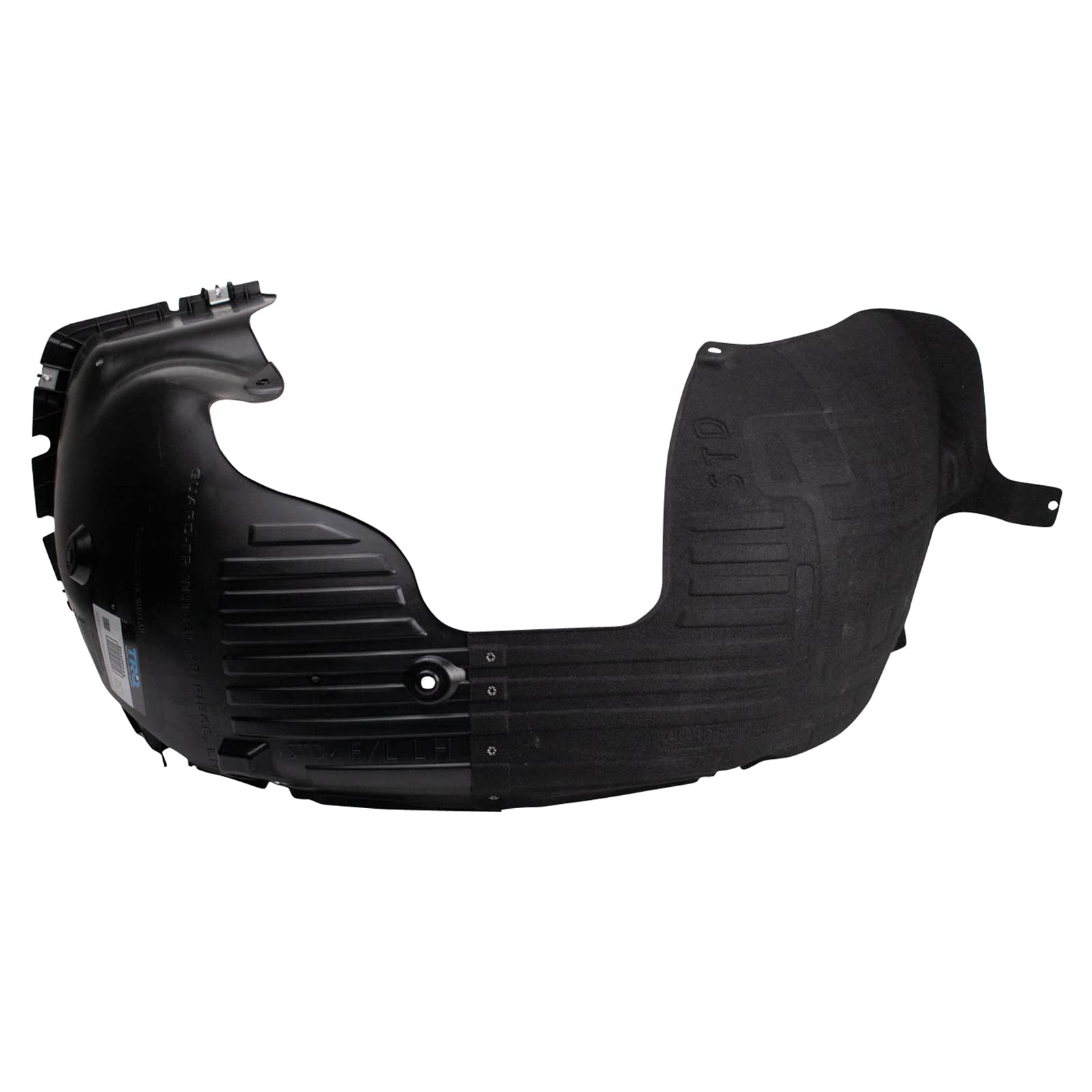Trq Inner Fender Liner Set Compatible With 2018-2019 Hyundai Sonata Hy1248179 Hy1249179