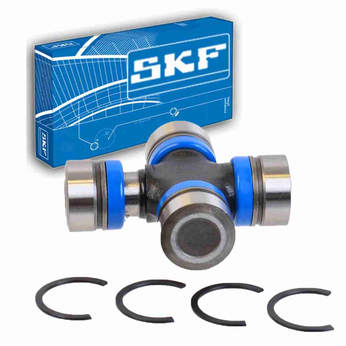 SKF Front Axle at Wheels Universal Joint compatible with Jeep TJ 2.4L 4.0L L4 L6 1997-2006