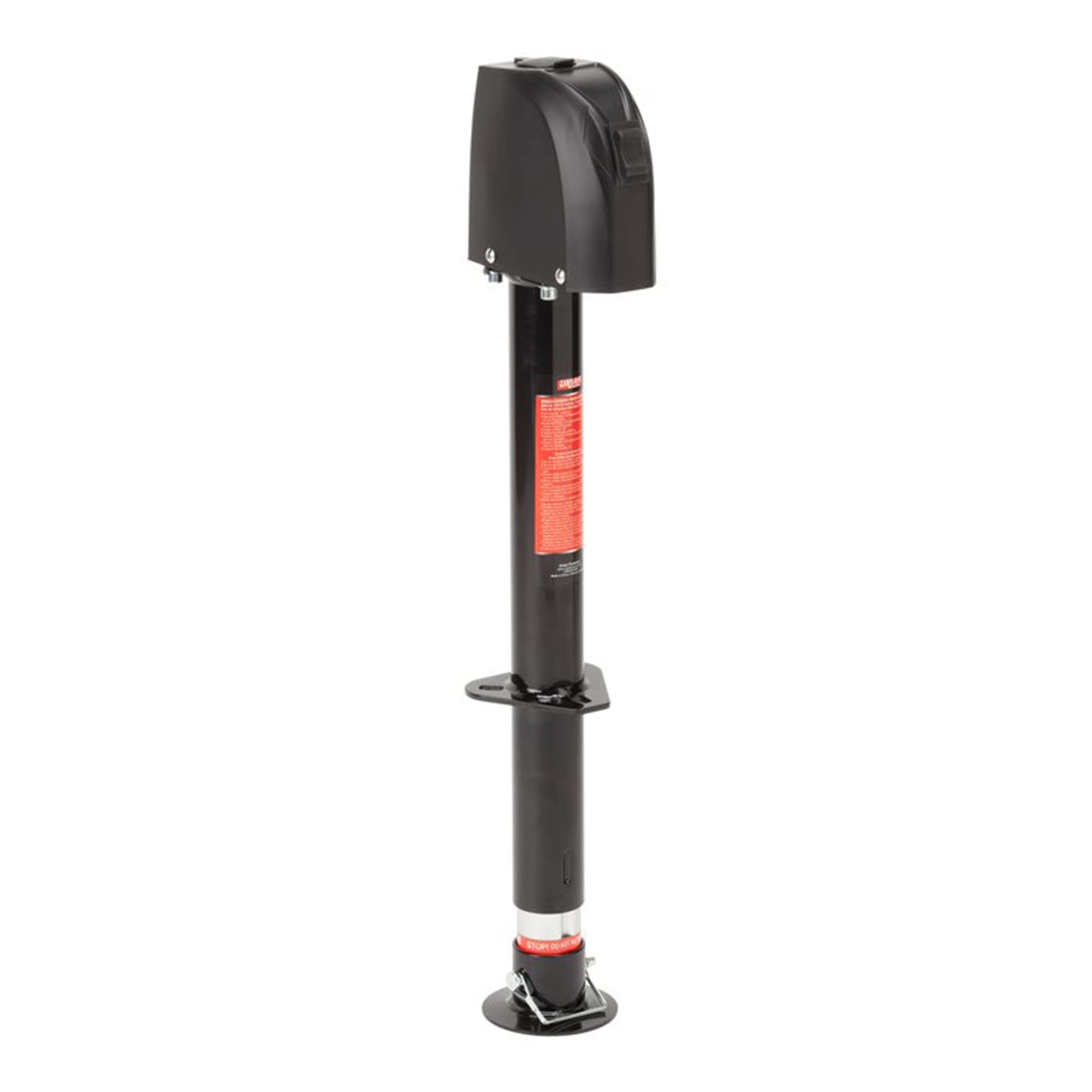12V Dc Electric Trailer Jack With Hard-Wire Connection - 2,000Lb Lift Capacity