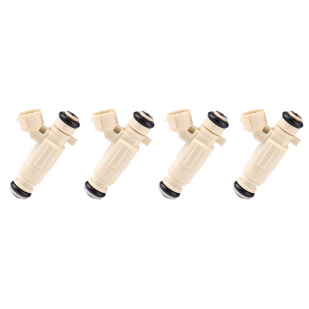 Fuel Injectors Kits,SCITOO 4 Holes OEM Fuel Injector fit for Hyundai Elantra/Santa Fe/Tiburon/Tucson,for Kia Magentis/Rondo/Opti