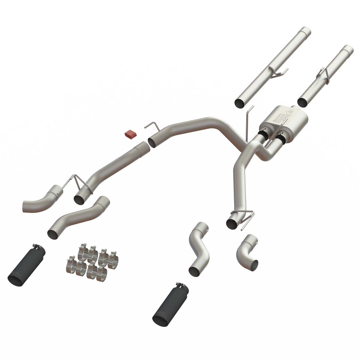 Maxflow Xtreme Cat Back Performance Exhaust System Ram 1500 2009-2018, Ram 1500 Classic 2019-2021
