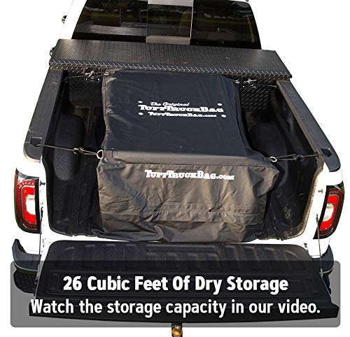 Tuff Truck Bag Black Waterproof Cargo Carrier - 40"x50"x22", PVC, Model TTB-B