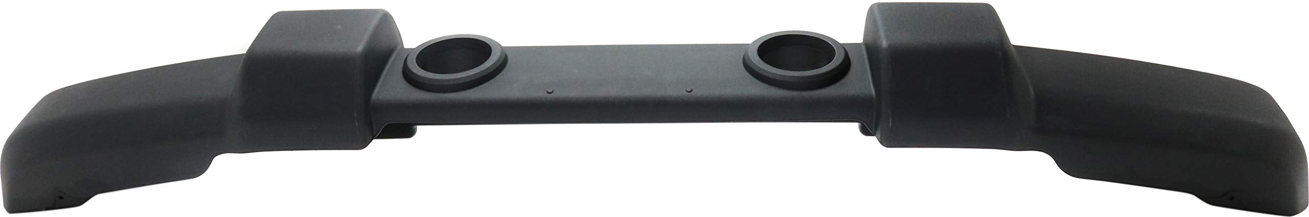 Garage-Pro Bumper Cover Compatible with 2007-2017 Jeep Wrangler, Fits 2018 Jeep Wrangler JK Textured, Standard Duty with Fog Lig