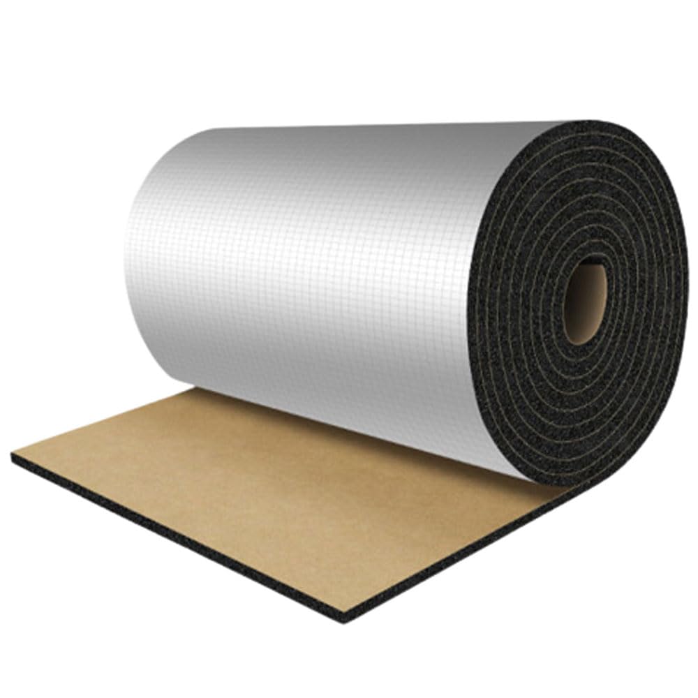 Car Heat Sound Deadening Insulation Mat -394mil 10.76sqft Automobile Sound Deadening & Heat Materials for Auto Hood Engine Roof 