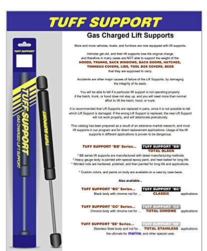 2 Pieces (Set) Tuff Support Rear Trunk Lid Lift Supports Mercedes Benz Clk320, Clk350, Clk550, Clk63, Clk500, Clk55