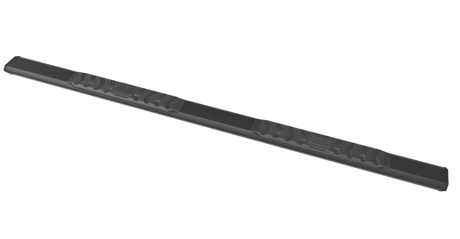 Black Horse Epic Running Boards Black Compatible With 2019-2025 Ram 1500 Quad Cab (Excl. 19-25 Ram 1500 Classic)-E0776