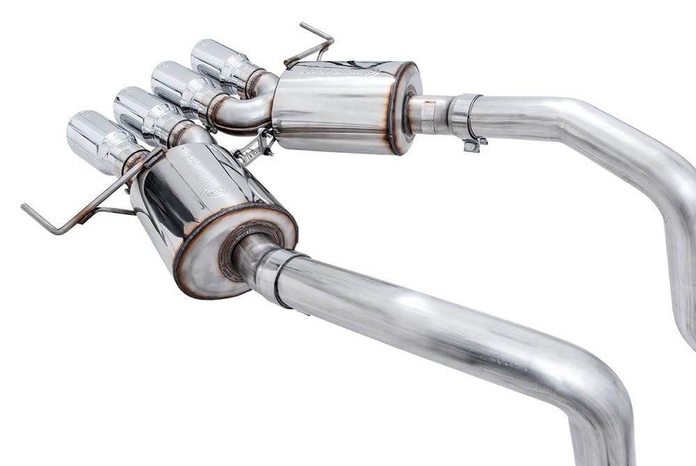 Awe Tuning 14-19 Chevy Corvette C7 Z06/Zr1 (W/O Afm) Touring Edition Axle-Back Exhaust W/Chrome Tips - 3015-42133