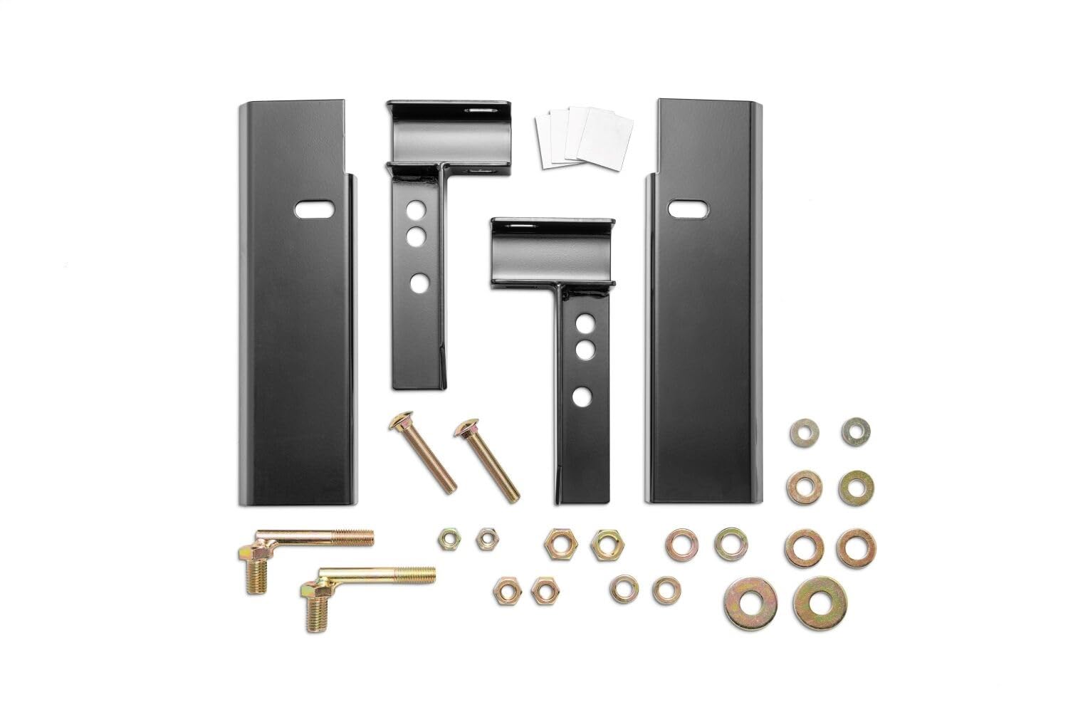 RealTruck Backrack Hardware Kit for use w/Standard Bed, Black, No Drill | 30117 | Fits 2002-2025 RAM 2500/3500 All Beds; 2002-20