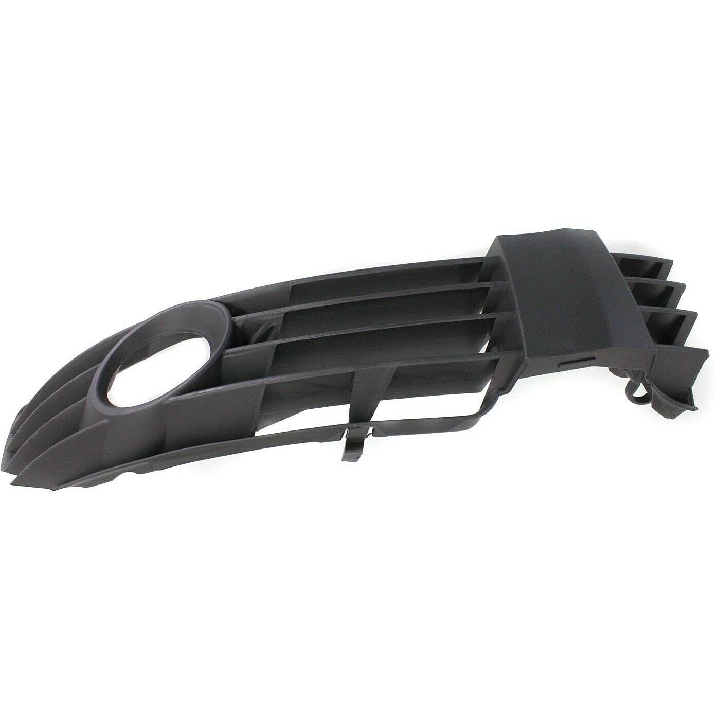 DAT AUTO PARTS Front Right Passenger Side Fog Light Bezel Grille Bumper Insert Replacement For 2001-2005 Volkswagen Passat Black