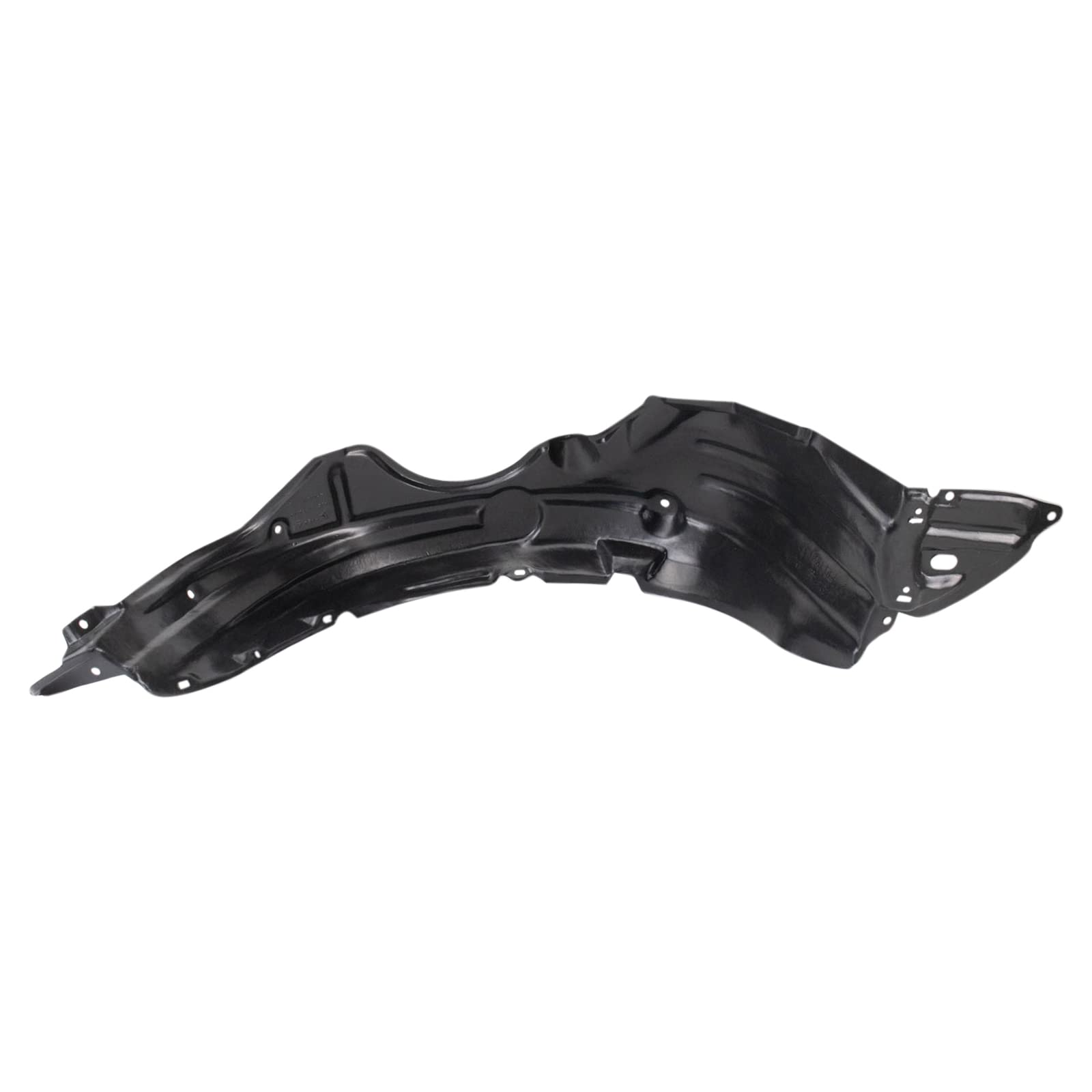 Trq Inner Fender Liner Set Compatible With 2007-2011 Toyota Yaris To1250119 To1251119