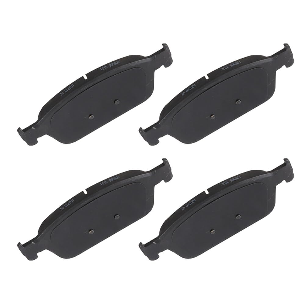 Cciyu D1668 Front Semi-Metallic Disc Brake Pads Kit - 4Pcs For Ford Escape 2013-2019, Focus 2013-2018, Transit Connect 2014-2019