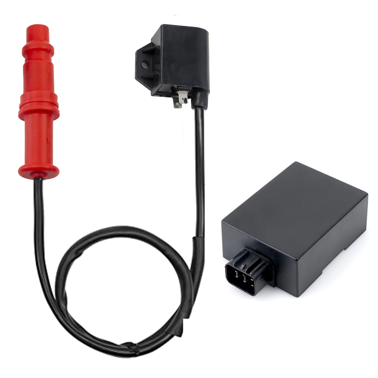 Cdi Box Ignition Coil Spark Plug For Polaris Ranger 400 Ranger 500 Sportsman 400 Sportsman 500 Hawkeye 400 3089238 3089239