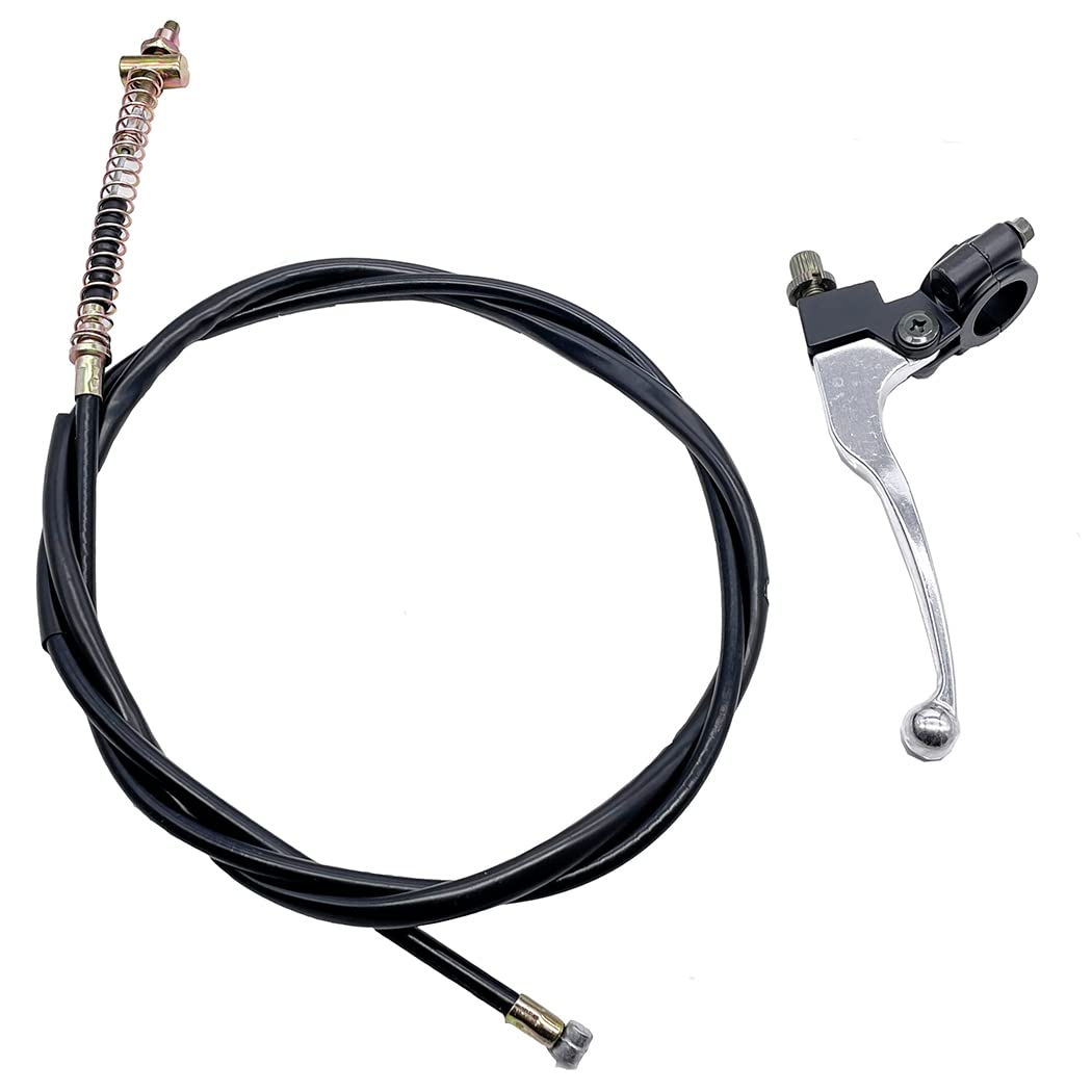 Oriental Power 22mm Brake Lever Left Hand with Rear Brake Cable Compatible with Coleman CT200U, CT200U-EX & BT200X for 98cc 196c