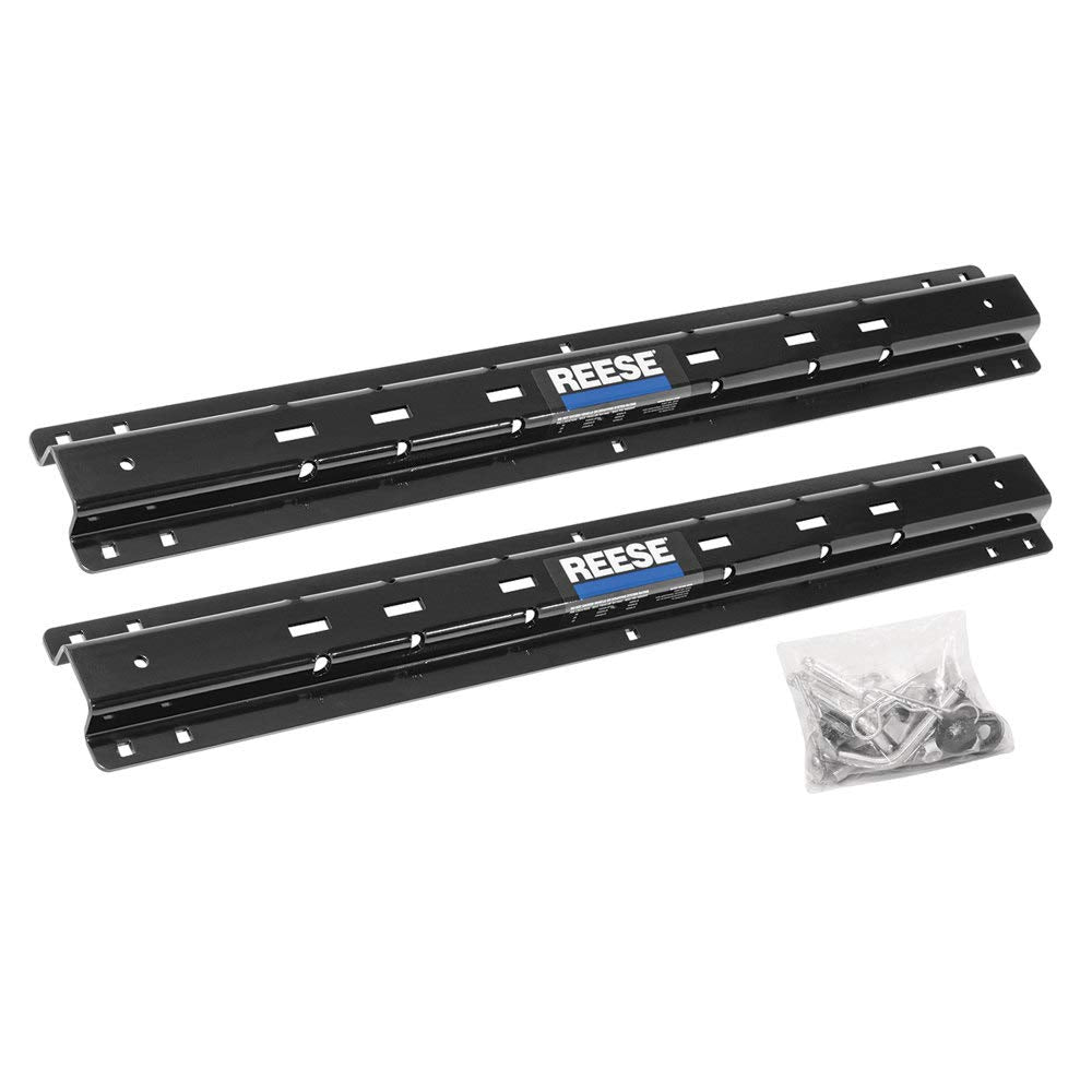 Reese 30153 Outboard Fifth Wheel Trailer Hitch Mounting Rails Only - 10-Bolt, 48 Width