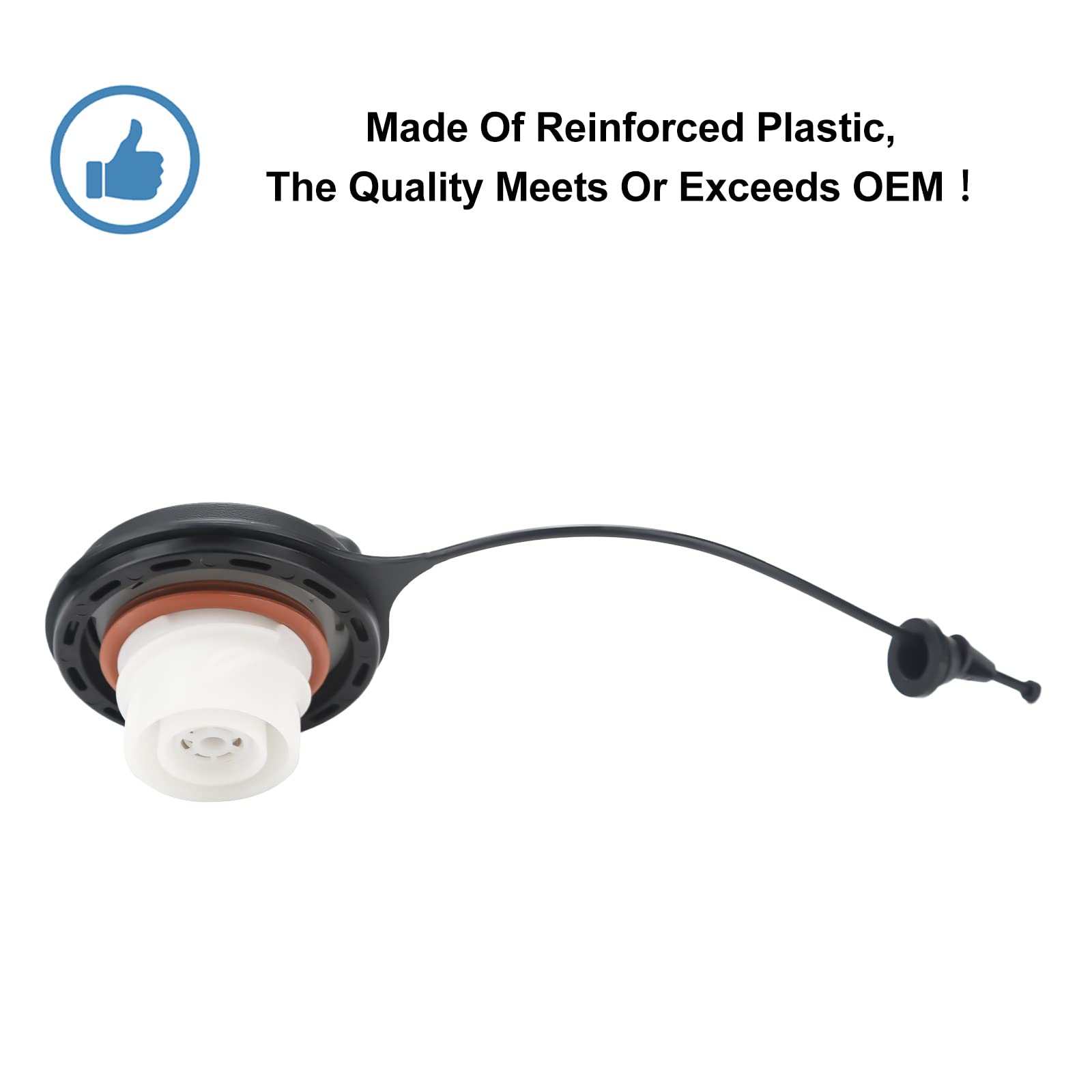 Fuel Tank Filler Cap,Gas Cap Compatible With Ford Lincoln- 2004-2009 E-150 E250,2005-2009 Expedition,2006-2009 F-150,2006-2009 F