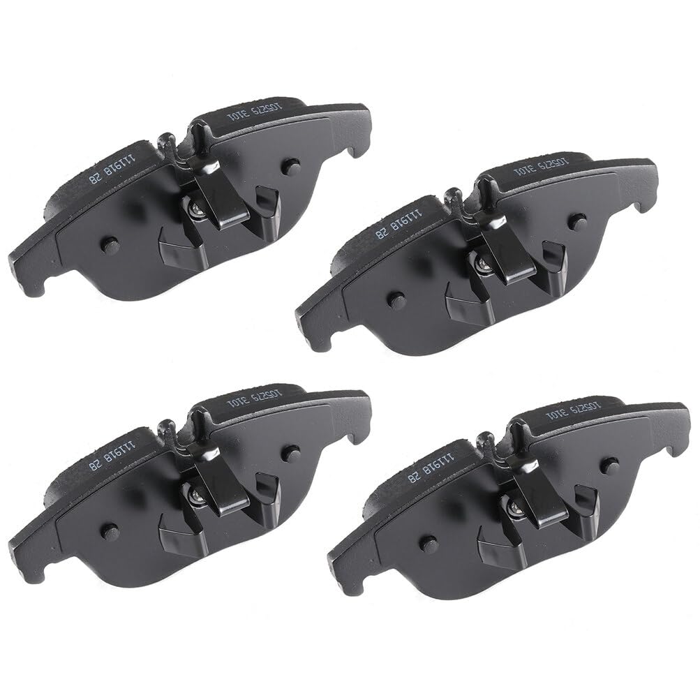 Cciyu D918 Front Semi-Metallic Disc Brake Pads Kit For Bmw 1 Series M 328I 328I Xdrive 328Xi 335D 335I 335I Xdrive 335Is 335Xi 5