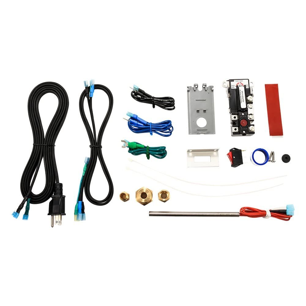 Camco Hot Water Hybrid Heat Kit - Easily Converts Any 6-Gallon Rv Lp Gas Water Heater To 120V Electricity To Conserve Propane (11673)