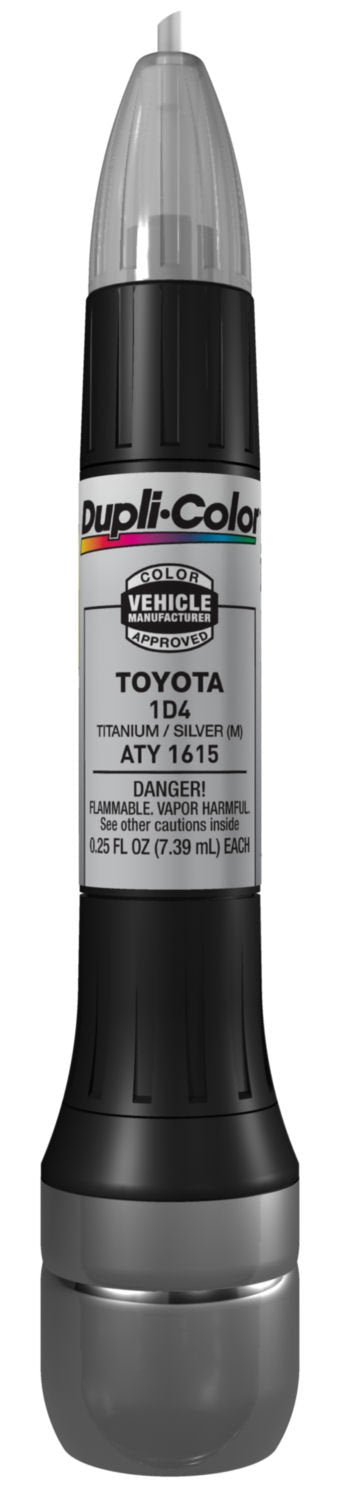 Dupli-Color Aty1615 Scratch Fix All-In-1 Exact-Match Automotive Touch-Up Paint - Toyota Titanium - 0.25 Oz. Paint Pen