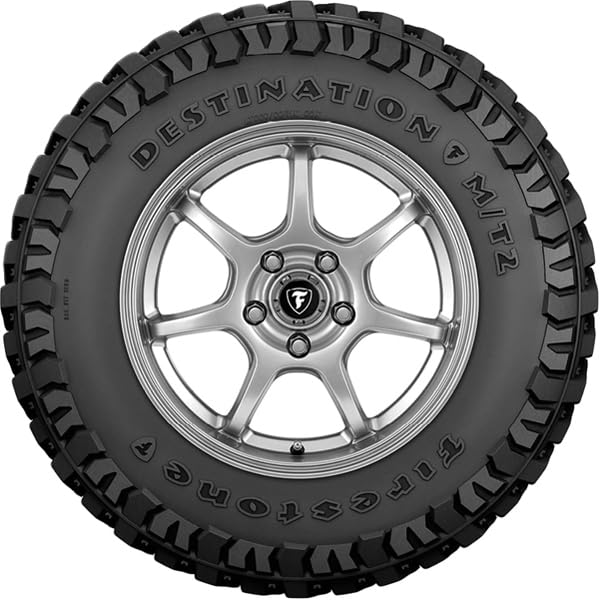 Firestone Destination M/T2 Mud Terrain Tire 35X12.50R20LT 121 Q E