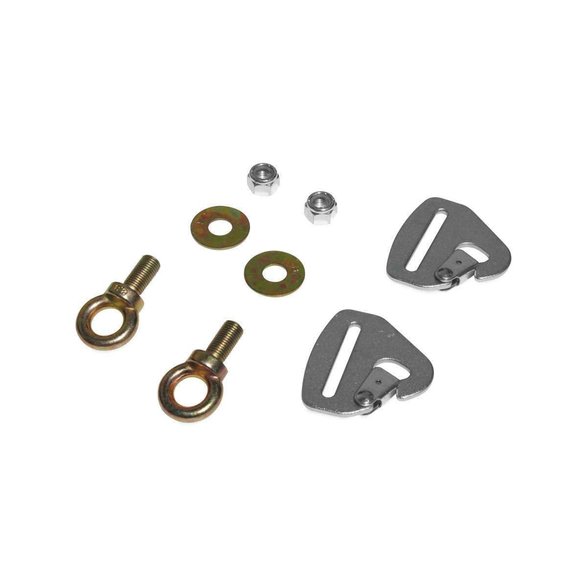 Dragonfire Racing Quick-Release Snap Hook Harness Tab Kit (2 Harness)