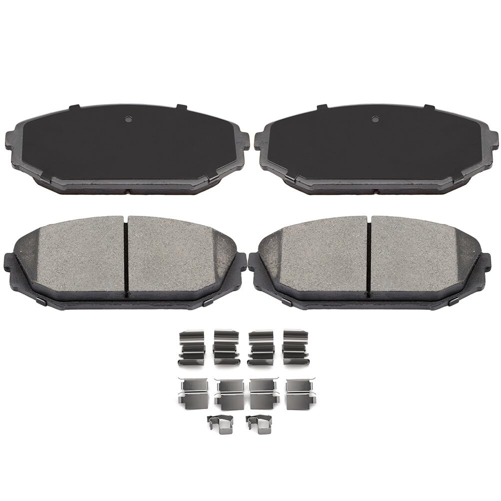 Cciyu D793 Front Ceramic Disc Brake Pads Kit For Acura Mdx 2001-2002,For Honda Odyssey 1999-2004 4Pcs