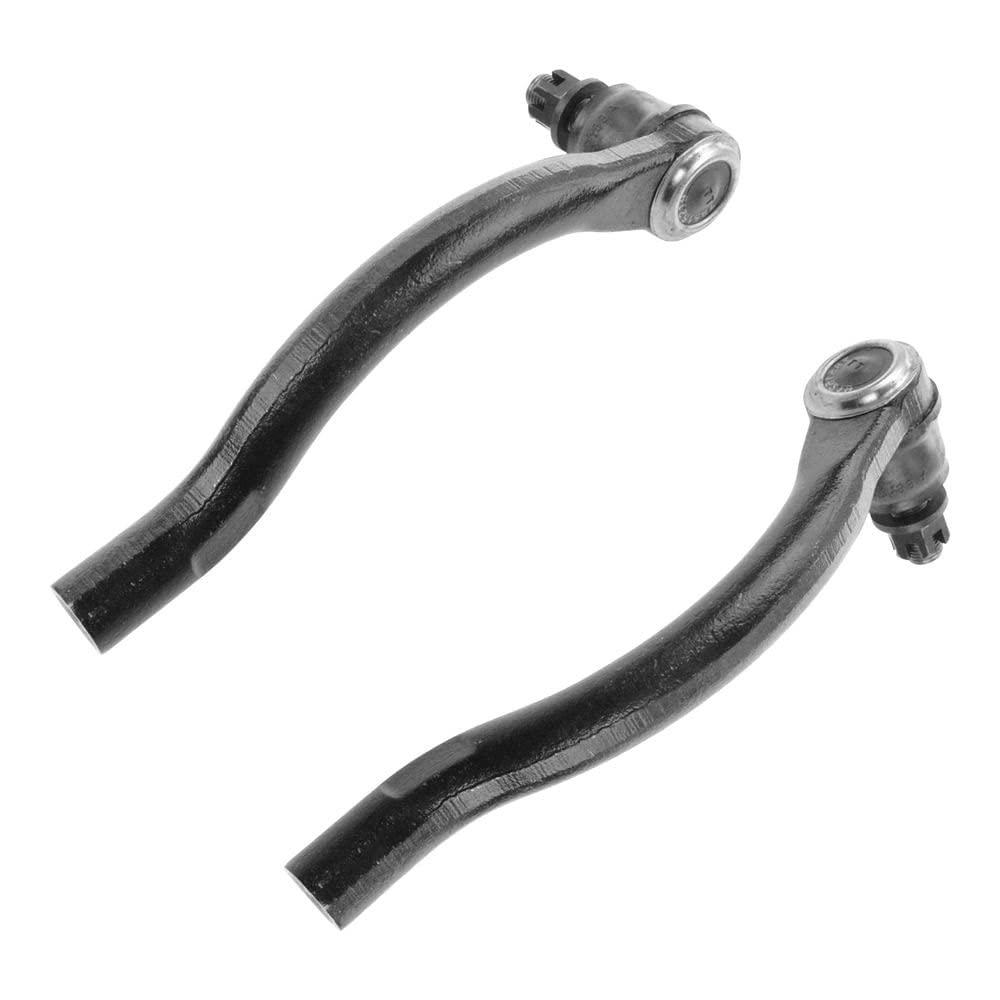 TRQ Front Outer Tie Rod Set Compatible with 2006-2011 Honda Civic