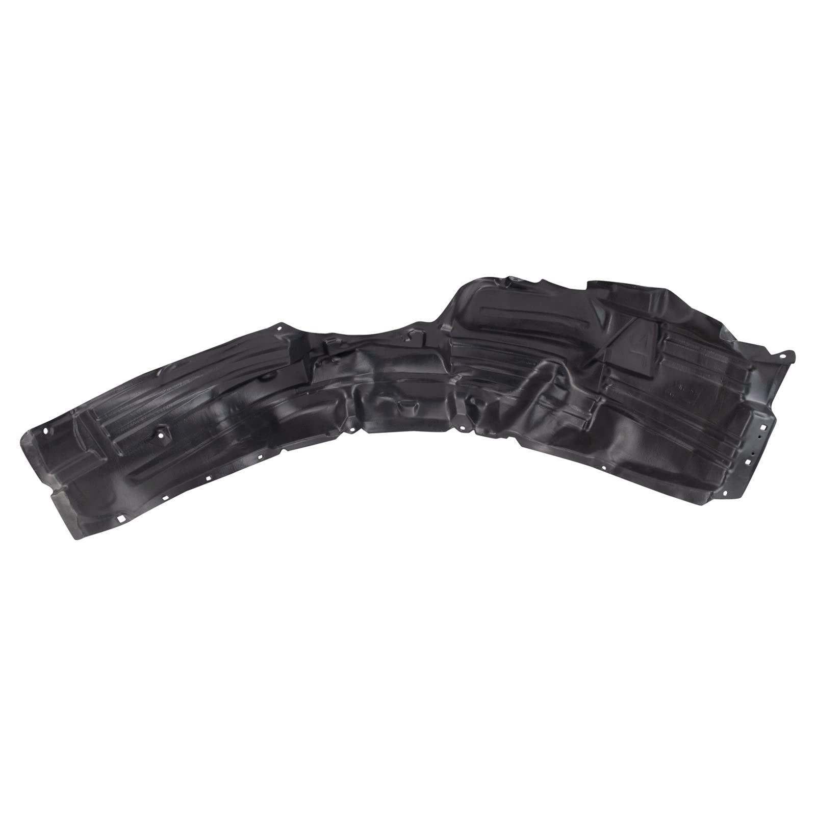 Trq Front Inner Fender Liner Set Compatible With 2015-2020 Toyota Sienna To1248203 To1248204 To1248230 To1249203 To1249204 To124