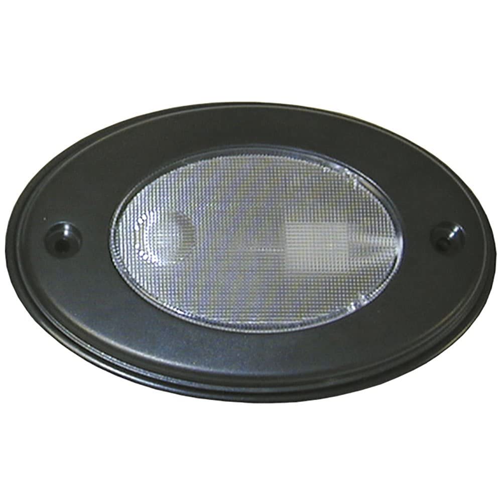 T-H MARINE Supplies OCL-1K-DP Thma Oval Courtesy Light, Black