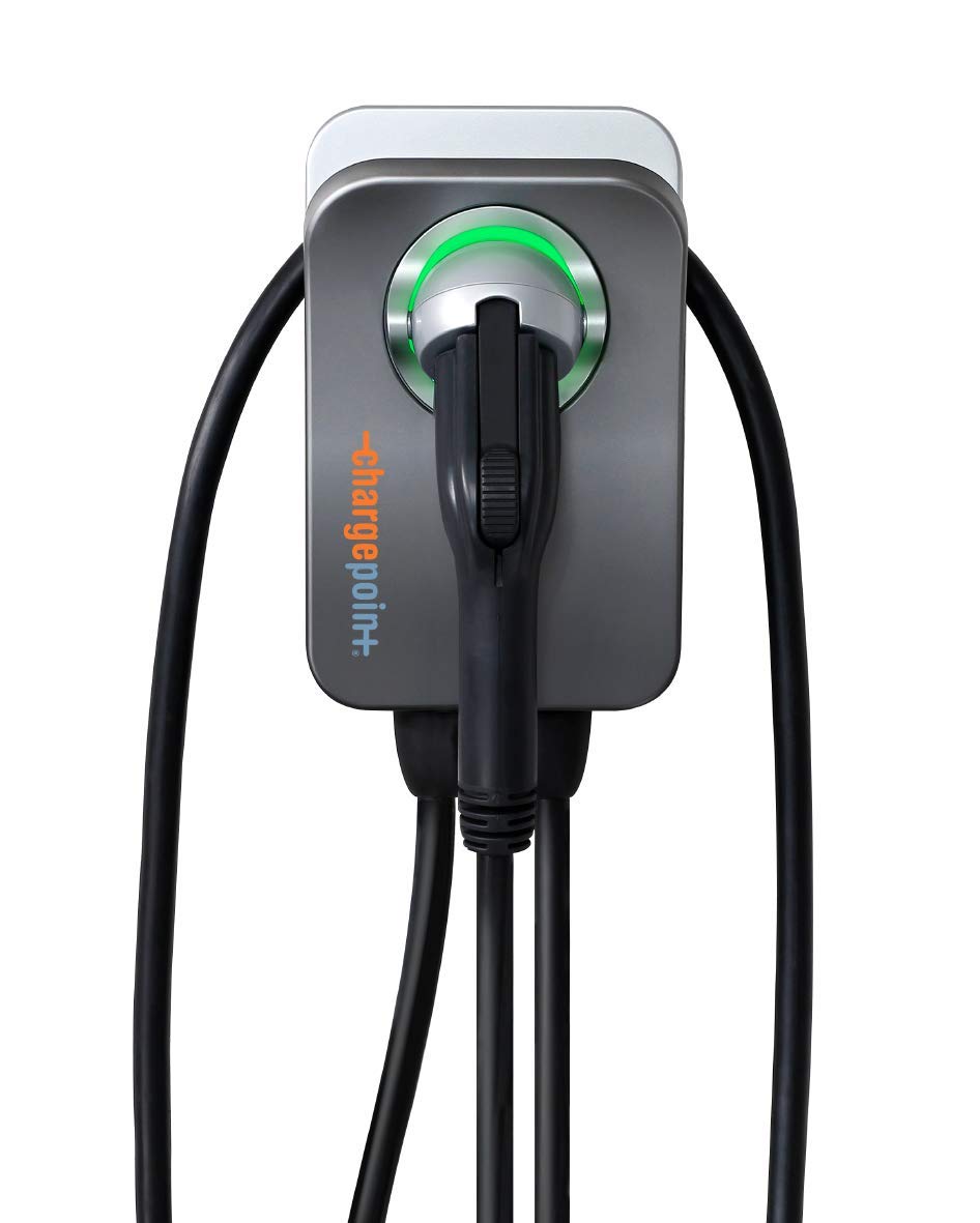 Chargepoint Home Flex Electric Vehicle (Ev) Charger, 16 To 50 Amp, 240V, Level 2 Wifi Enabled Evse, Ul Listed, Energy Star, Nema 14-50 Plug Or Hardwired, Indoor / Outdoor, 23-Foot Cable , Black