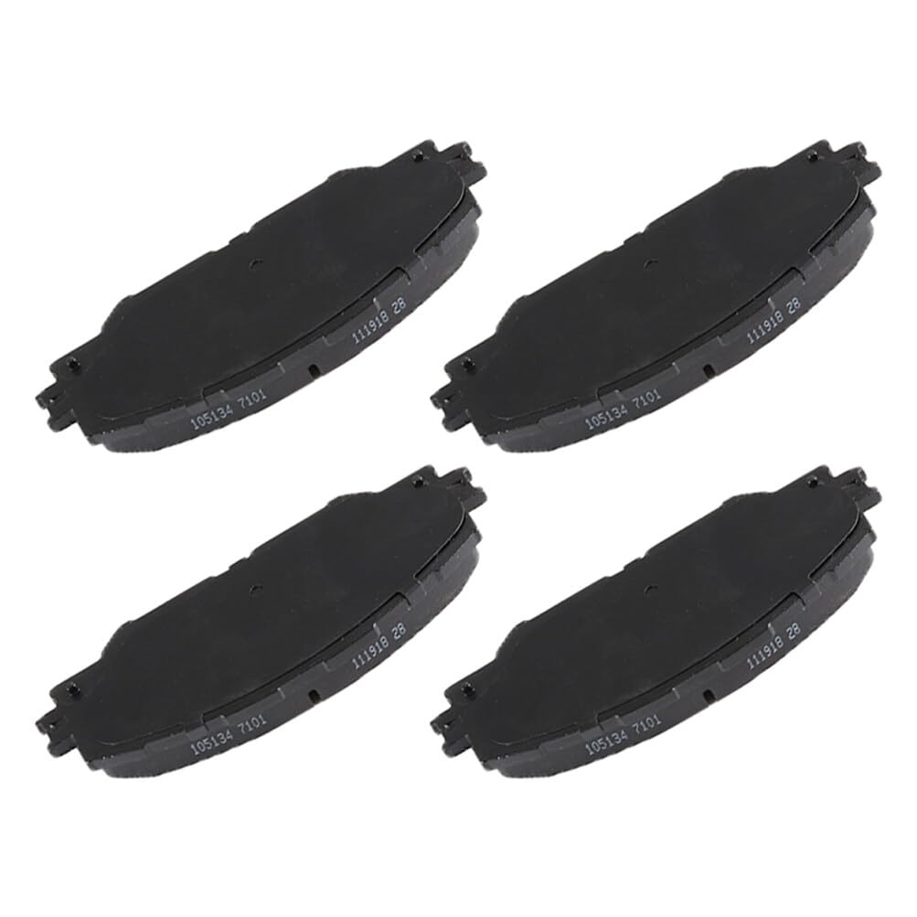 Cciyu D1211 Front Ceramic Disc Brake Pads Kit For Pontiac Vibe 09-10,For Scion Im 16,For Scion Tc 11-16,For Toyota Corolla Im 17