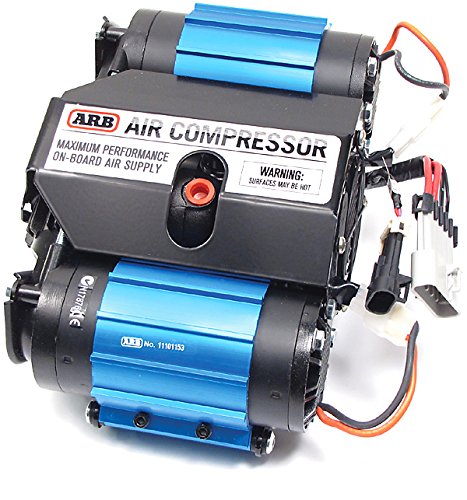 ARB CKMTA12 12V On-Board Twin Air Compressor for Lockers, Tires & Tools - Blue and Black