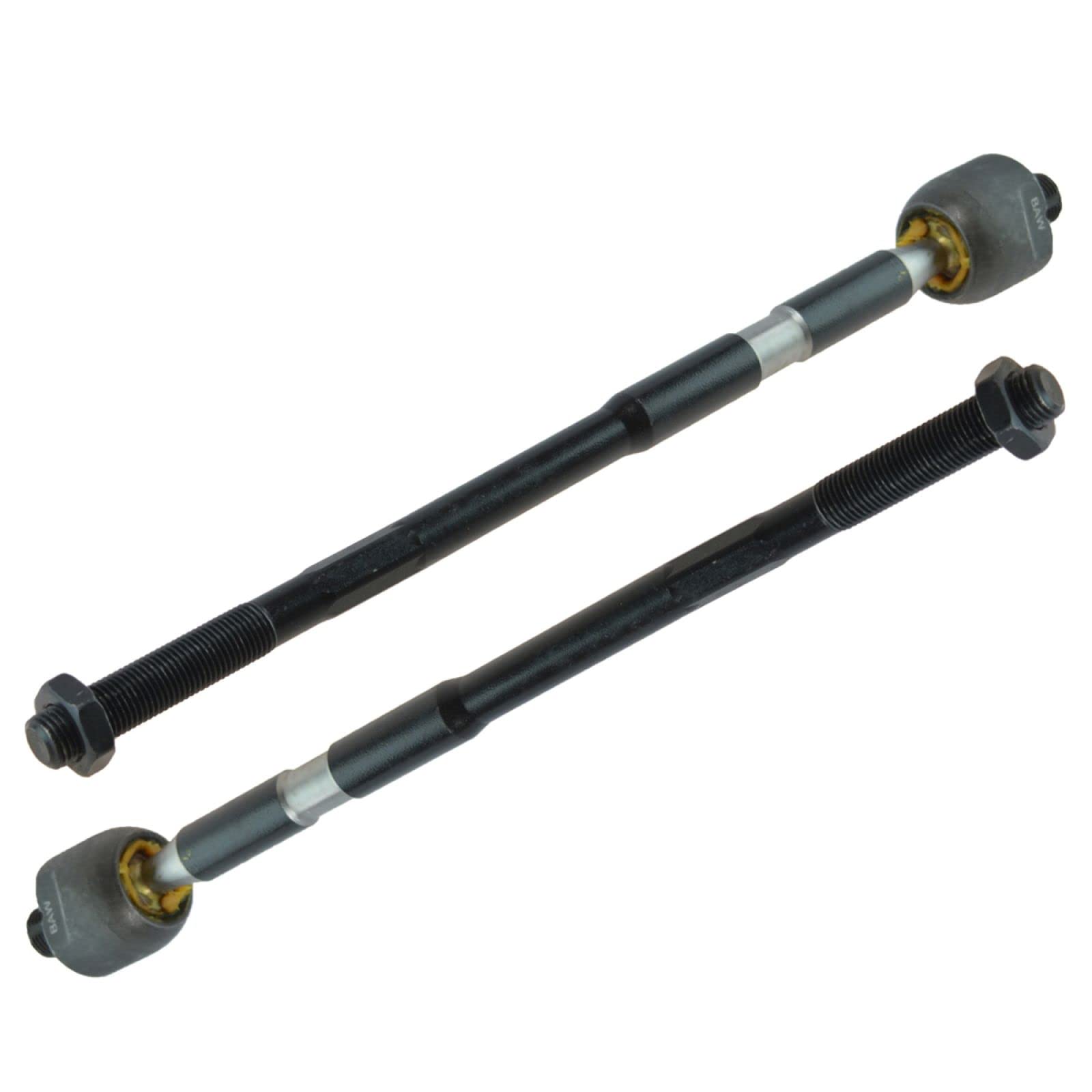 Trq Front Inner Tie Rod Set Compatible With 2007-2013 Suzuki Sx4