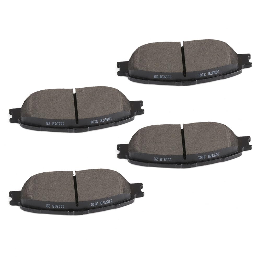 Cciyu D906 Front Semi-Metallic Disc Brake Pads Kit For Lexus Es300 02-03,For Lexus Es330 04-06,For Toyota Avalon 05-07,For Toyot