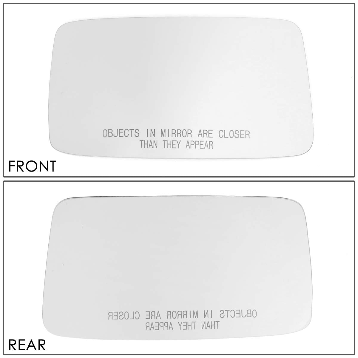 Dna Motoring Smp-039-R Factory Oe Style Right/Passenger Side Door Rear View Mirror Glass Lens [Compatible With 93-99 Vw Golf/Jet
