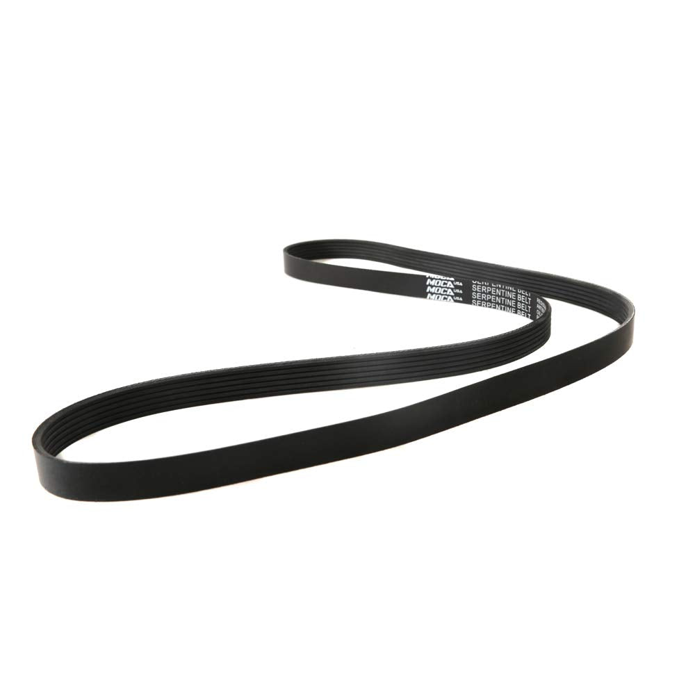 MOCA 6PK1620 EPDM Serpentine Belt Fit 2006 2007 for Audi A3 Quattro 3.2L & for Subaru B9 Tribeca 3.0L & for Volkswagen Passat 3.