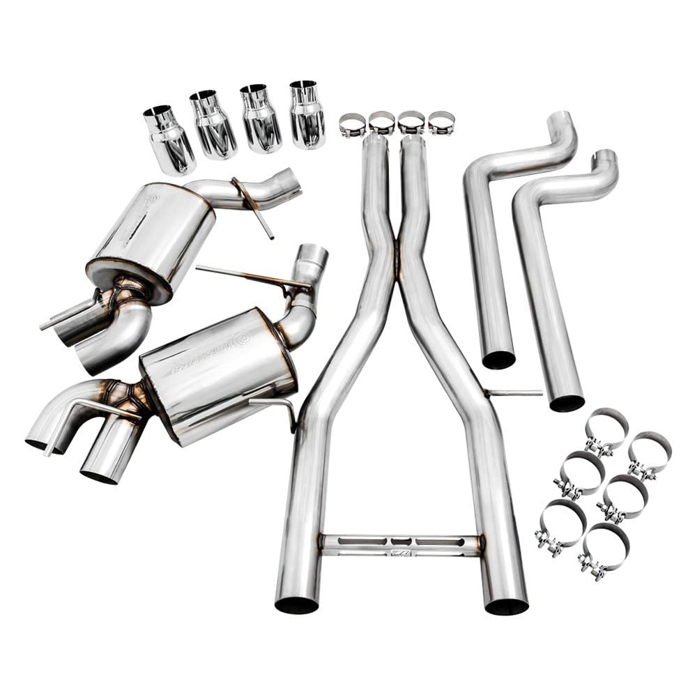 Awe Tuning 16-19 Chevy Camaro Ss Non-Res Cat-Back Exhaust -Touring Edition (Quad Chrome Silver Tips) - 3020-42068