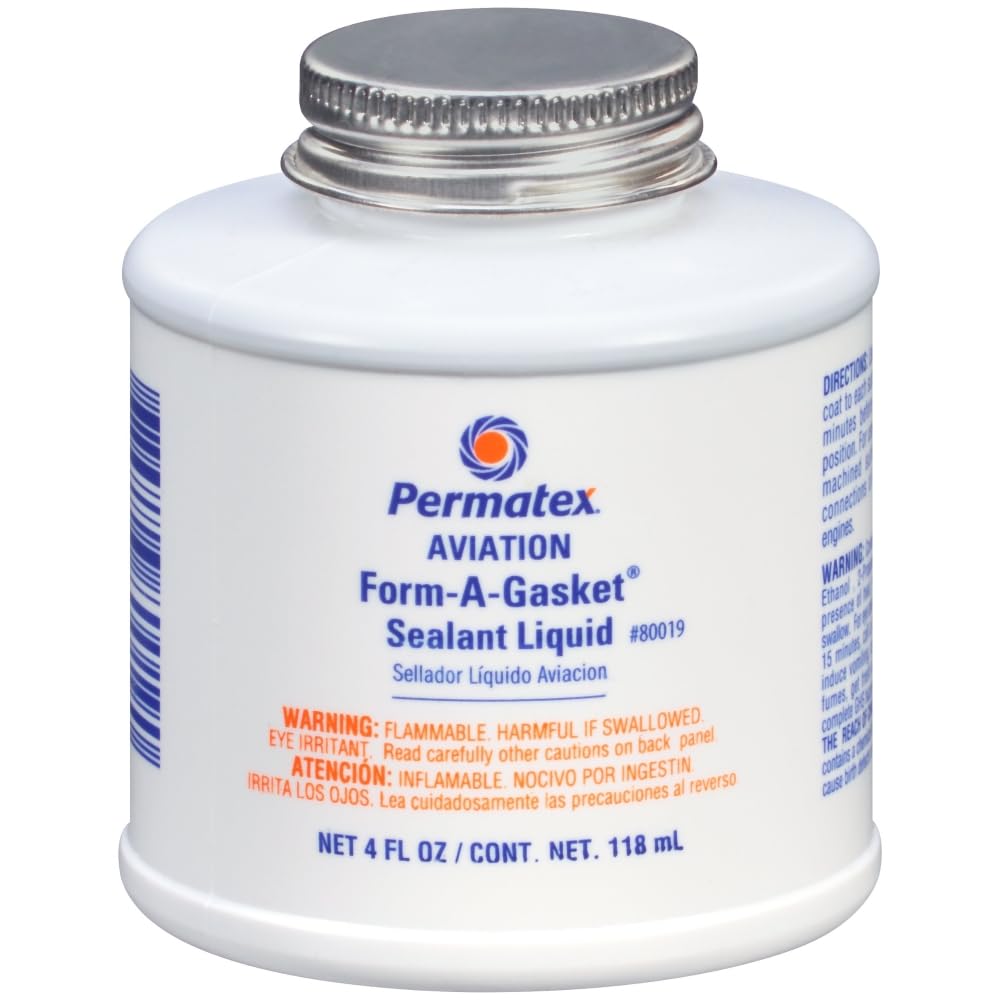 Permatex 80019 Aviation Form-A-Gasket No. 3 Sealant  4 oz.-New
