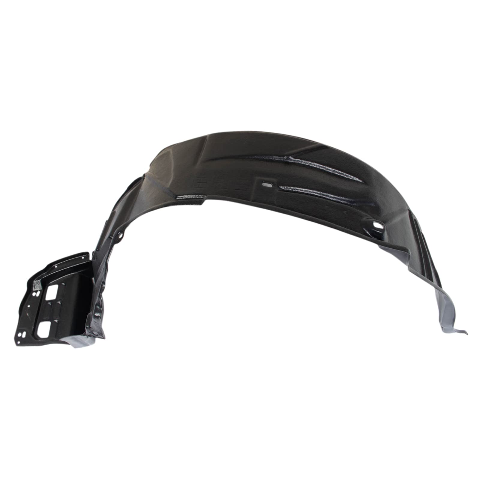 Trq Inner Fender Liner Set Compatible With 2010-2015 Smart Fortwo Sm1248101 Sm1249101